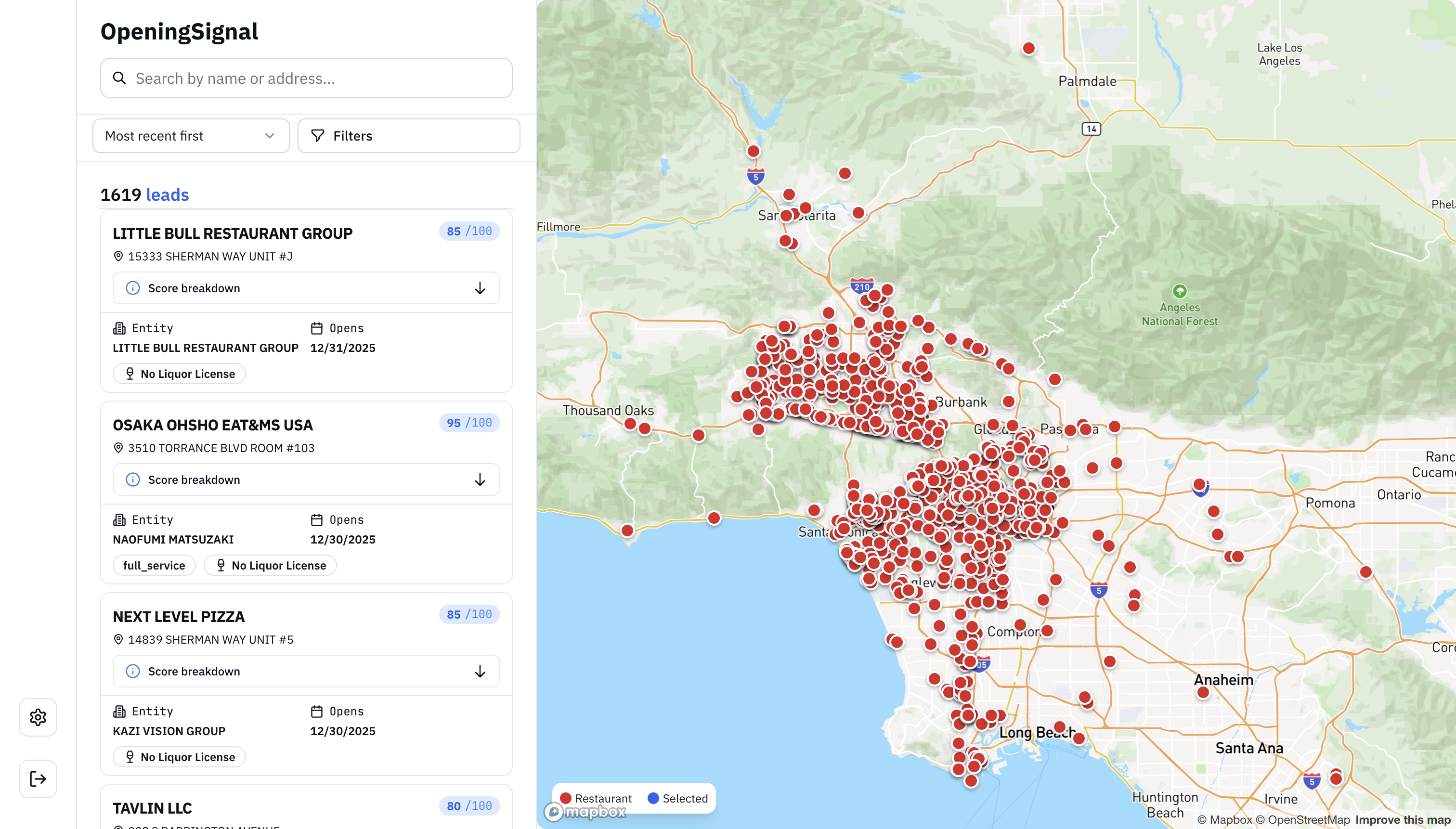 OpeningSignal screenshot